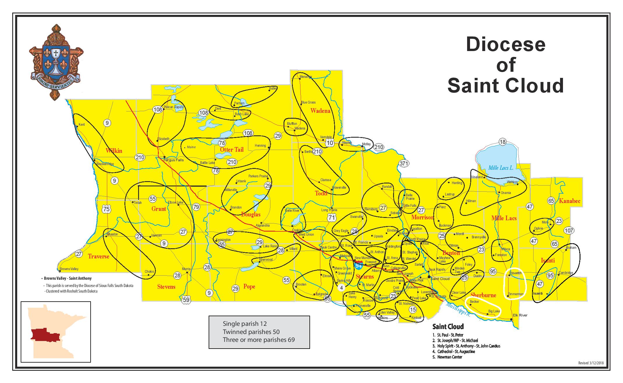 DioceseMapPlanning4 2018CLUSTERS Page 001 